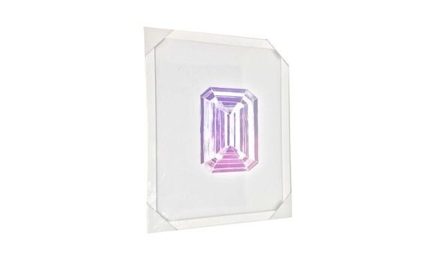 Celebrate Shop Framed Gem Print 15×19 (Amethyst)