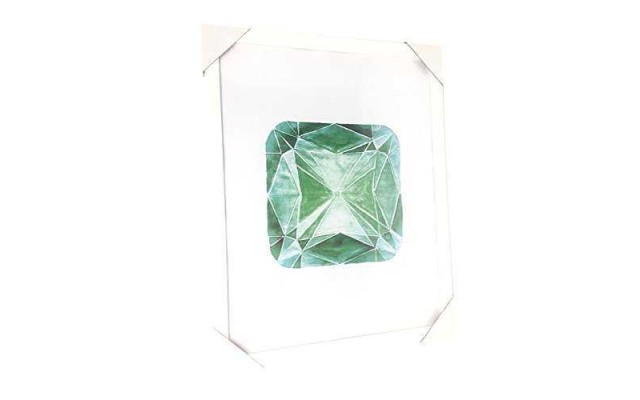 Celebrate Shop Framed Gem Print 15×19 (Emerald)