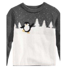 Celebrate Shop Holiday Arcade Boys or Girls Penguin Sweaters