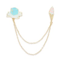 Celebrate Shop Ice Handbag Chain Accessory (Gold Tone)