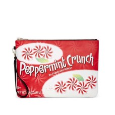 Celebrate Shop Peppermint Crunch Oversized Wristlet Wallet Multi ONE SIZE