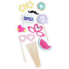 Celebrate Shop Photo Booth Prop Kit – Rainbow