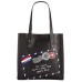  Postcard ‘Santa’s Work Shop’ Handbag Tote Multi ONE SIZE