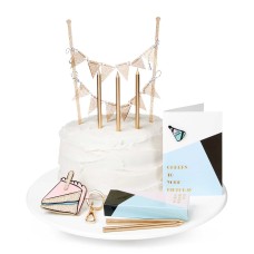 Celebrate Shop TwelveNYC  Birthday Cake Topper 4 Piece Set