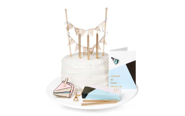  TwelveNYC  Birthday Cake Topper 4 Piece Set
