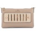  Maestro Faux Leather Handbag  Clutch (Beige)