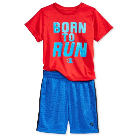  2-Pc. Graphic-Print T-Shirt & Shorts Set, Baby Boys (12 months)