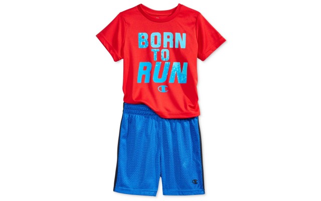  2-Pc. Graphic-Print T-Shirt & Shorts Set, Baby Boys (12 months)