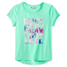 Champion Girls Toddler & Little Dance Dream Love Graphic-Print T-Shirts