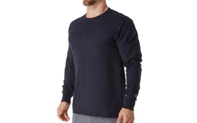  Jersey Long Sleeve Crew Neck T-Shirt