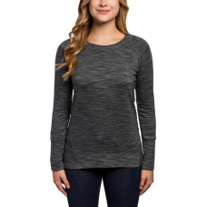 Champion Ladies' High-low Hemline Crew Long Sleeve Blouse Pullover Tops