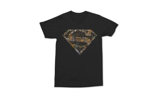  Camo Superman Men’s Graphic T-Shirt