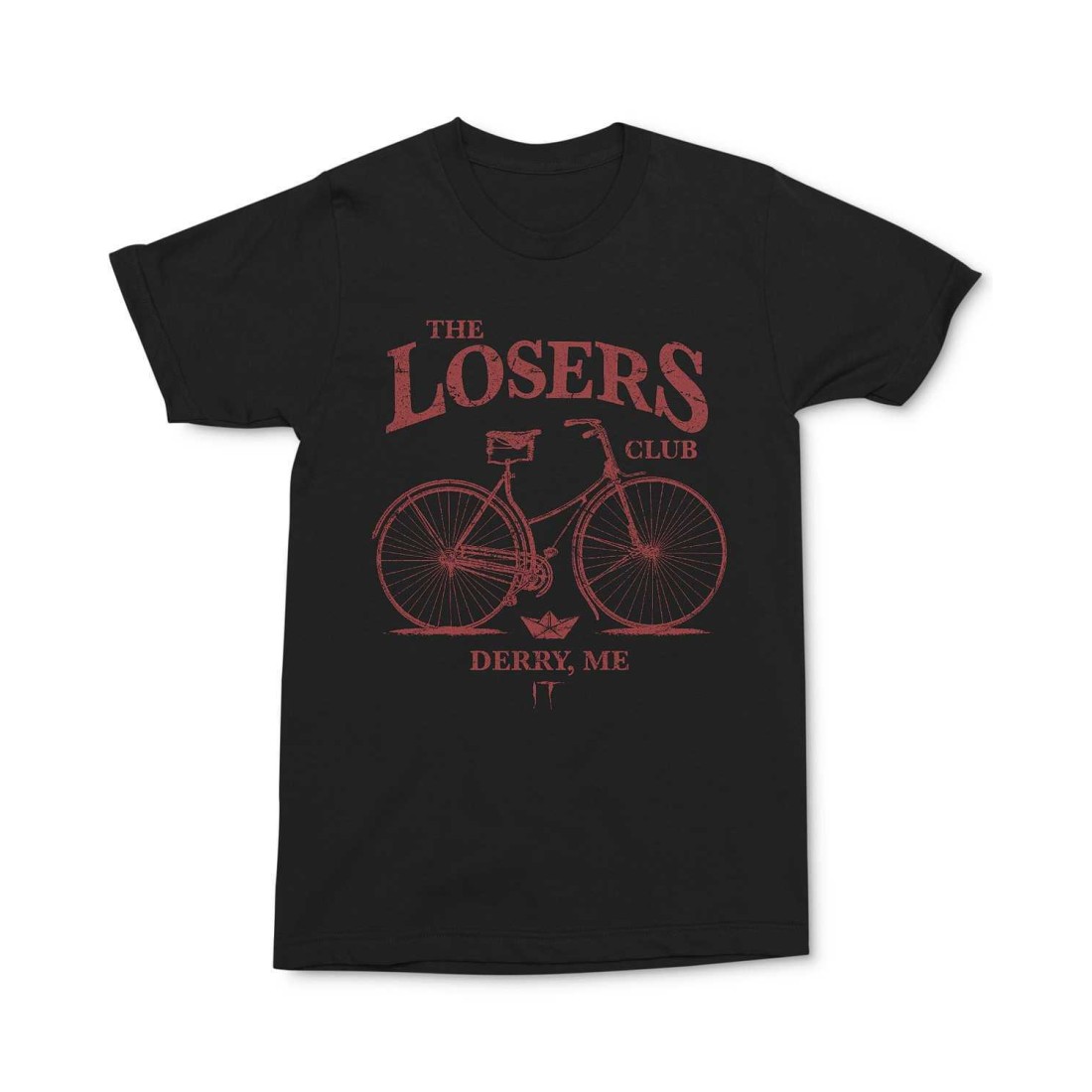 Changes Losers Club Bike Men’s T-Shirt (Black, 2XL)