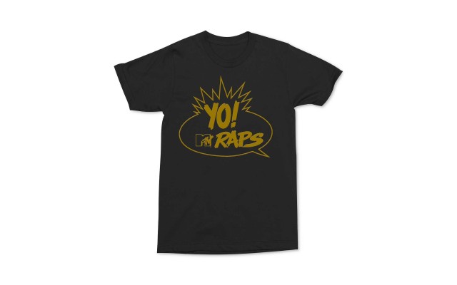  MTV Mens Big & Tall Knit Printed T-Shirt (Black, 2XL)