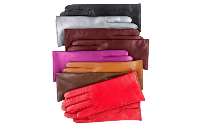   Cashmere-Lined Leather Java S