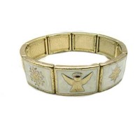 Charter Club Gold-Tone Winter Stretch Bracelet