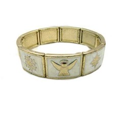 Charter Club Gold-Tone Winter Stretch Bracelet
