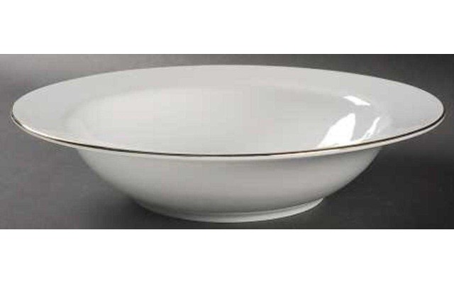  Grand Buffet Fine Line Gold Rim Soup Bowl