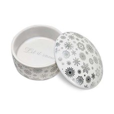 Charter Club Let It Snow Ceramic Box