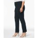  Plus Size Women’s Ponté-Knit Pants (Navy, 24W)