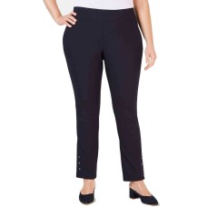 Charter Club Women's Plus Size Slim-Leg Pants