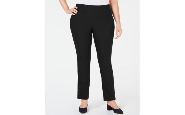  Women's Plus Size Slim-Leg Pants