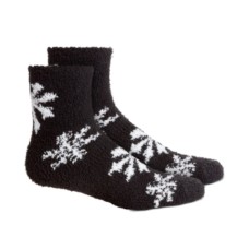 Charter Club Women’s Snowflake Super Soft Butter Crew Socks