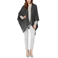 Charter Club Women’s Super-Soft Embellished Poncho