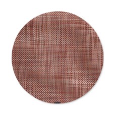 Chilewich Basketweave Woven Vinyl Round Placemats