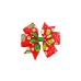  8pcs Christmas Ribbon Hair Clip,3Inch Bow Hair Pin for Baby Girls, Christmas, Birthday, Preschool Gift for Toddler Girls, Preschoolers, Kindergarten Girls