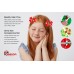  8pcs Christmas Ribbon Hair Clip,3Inch Bow Hair Pin for Baby Girls, Christmas, Birthday, Preschool Gift for Toddler Girls, Preschoolers, Kindergarten Girls