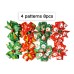  8pcs Christmas Ribbon Hair Clip,3Inch Bow Hair Pin for Baby Girls, Christmas, Birthday, Preschool Gift for Toddler Girls, Preschoolers, Kindergarten Girls