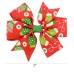  8pcs Christmas Ribbon Hair Clip,3Inch Bow Hair Pin for Baby Girls, Christmas, Birthday, Preschool Gift for Toddler Girls, Preschoolers, Kindergarten Girls