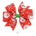  8pcs Christmas Ribbon Hair Clip,3Inch Bow Hair Pin for Baby Girls, Christmas, Birthday, Preschool Gift for Toddler Girls, Preschoolers, Kindergarten Girls