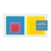  Wooden Josef Albers Puzzle Set 6 X 25 Pieces
