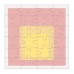  Wooden Josef Albers Puzzle Set 6 X 25 Pieces