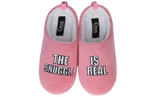  Women's Jilly Embroidered Plush Slippers