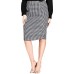  Trendy Women's Plus Size Printed Pencil Skirts