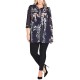  Women's Trendy Floral Tunic