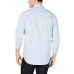  Men’s Circle Print Shirt (Blue, XXXL)