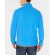  Mens Fire Mock Fleece Pullover Sweater (Palace Blue, XL)