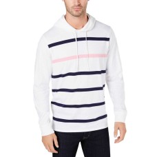 Club Room Mens Hooded Pullover Shirts