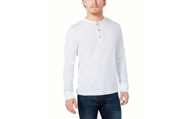  Men’s Knit Henley Shirt
