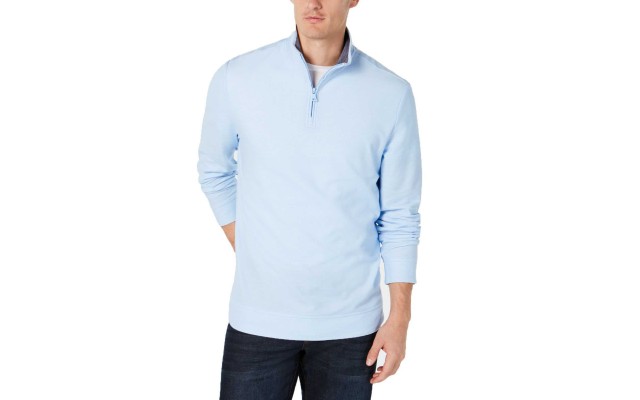  Men’s Regular-Fit Birdseye Sweatshirts