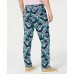  Men’s Regular-Fit Stretch Palm-Print Pants