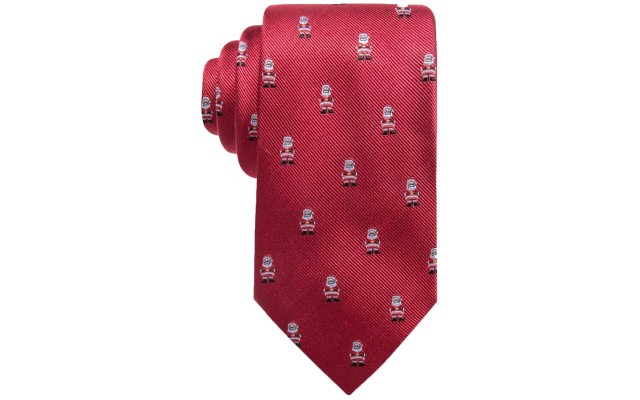  Men’s Santa Silk Tie (Red)