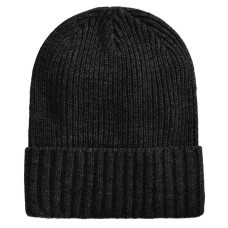 Club Room Men’s Solid Cuff Hat (Black)