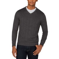 Club Room Men’s Textured V-Neck Sweaters