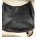  36026 Leather Nomad Glovetanned Hobo Shoulder Bag (Light Gold / Navy)