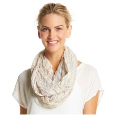 Collection 18 Chevron Pleat Loop Scarf